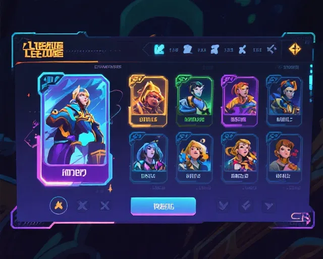 英雄联盟赛事直播画面示意图