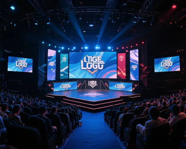 LPL 2026 春季赛现场示意图